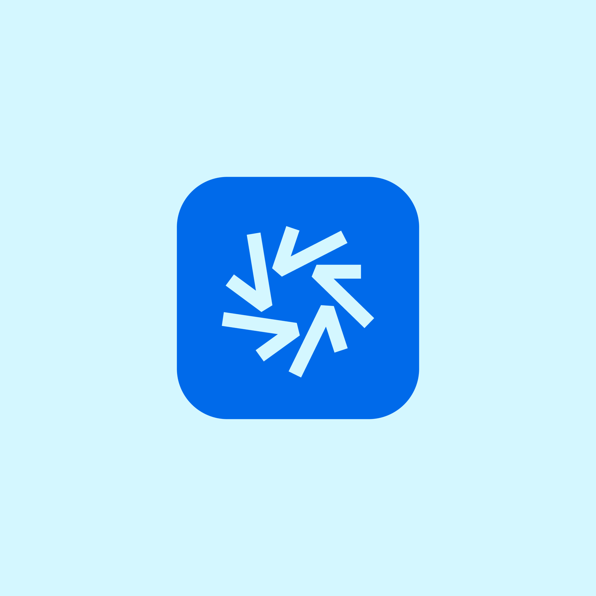 fiable logo for website in blue color